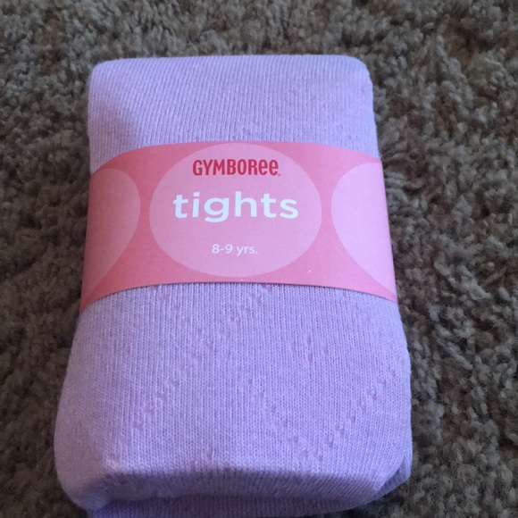 NWTs Gymboree Romantic Garden heavy  tights Age 8-9 - Picture 1 of 3